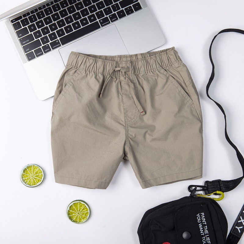 COMBO 3 QUẦN SHORT KAKI BÉ TRAI HẠ GiÁ CÒN 79k/QUẦN