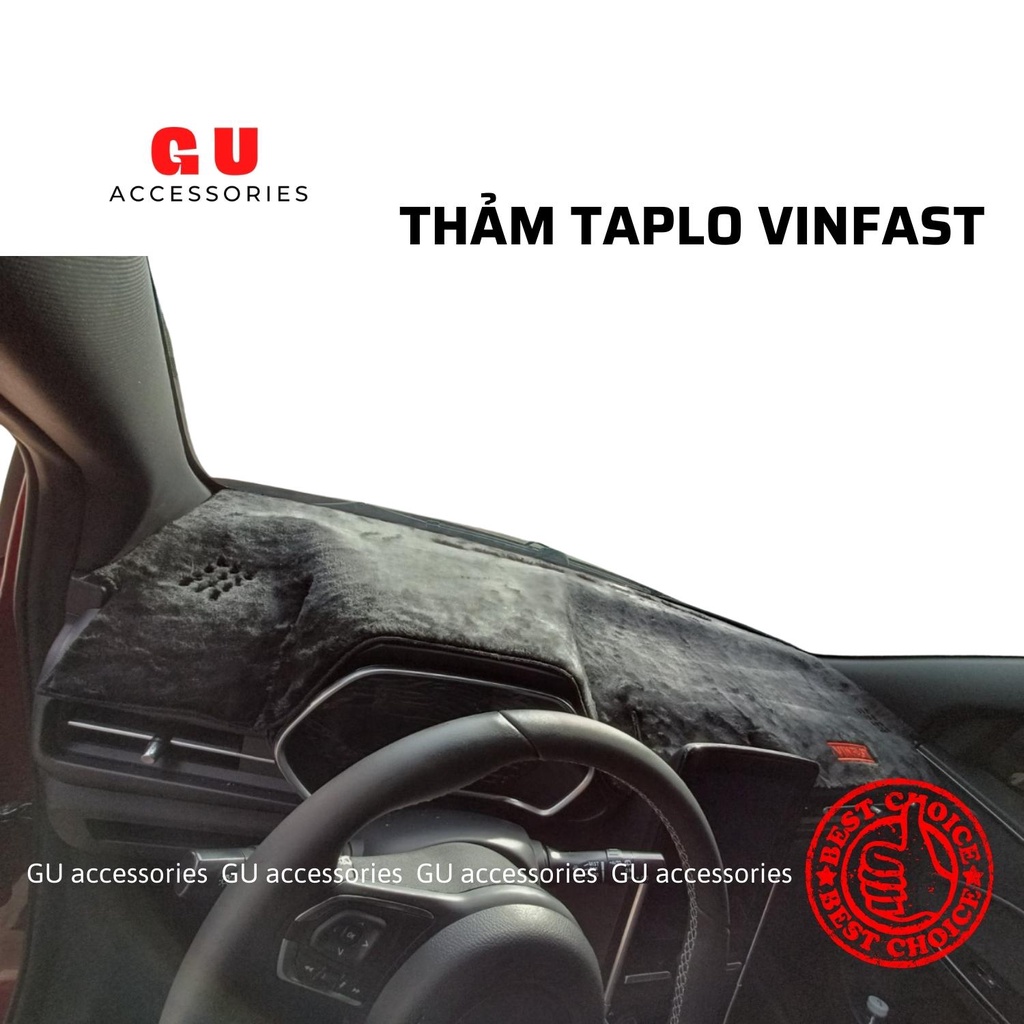 Thảm taplo xe ô tô VINFAST Fadil Lux A Lux SA VFe34 chất liệu cao cấp chống nóng hiệu quả thiết kế sang trọng GU