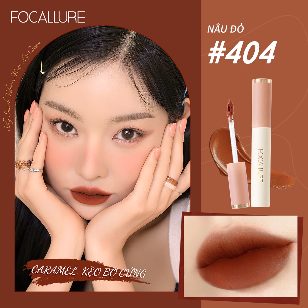 FOCALLURE Son kem lì mềm mịn và dễ tán 2.4g