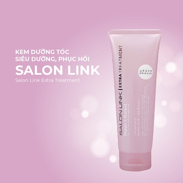 Kem Dưỡng Tóc Salon Link Extra Treatment Siêu Dưỡng & Phục Hồi (Tuýp 250g)