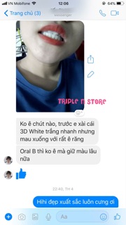 MIẾNG DÁN RĂNG ORAL B 3D WHITE WHITESTRIPS