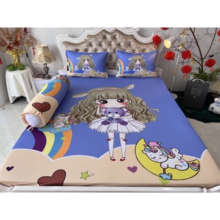 Bộ drap thun lạnh ý 5D cao cấp