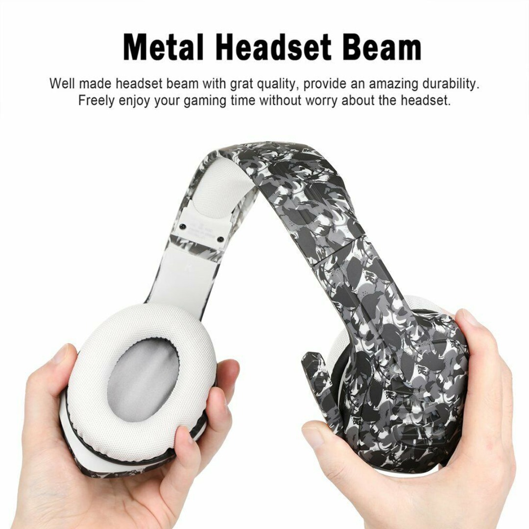 Tai Nghe Chụp Tai J1 Jack 3.5mm Có Micro Và Đèn Led Chuyên Dụng Cho Game Thủ Ps4 Slim / Pro Hengmatime | BigBuy360 - bigbuy360.vn