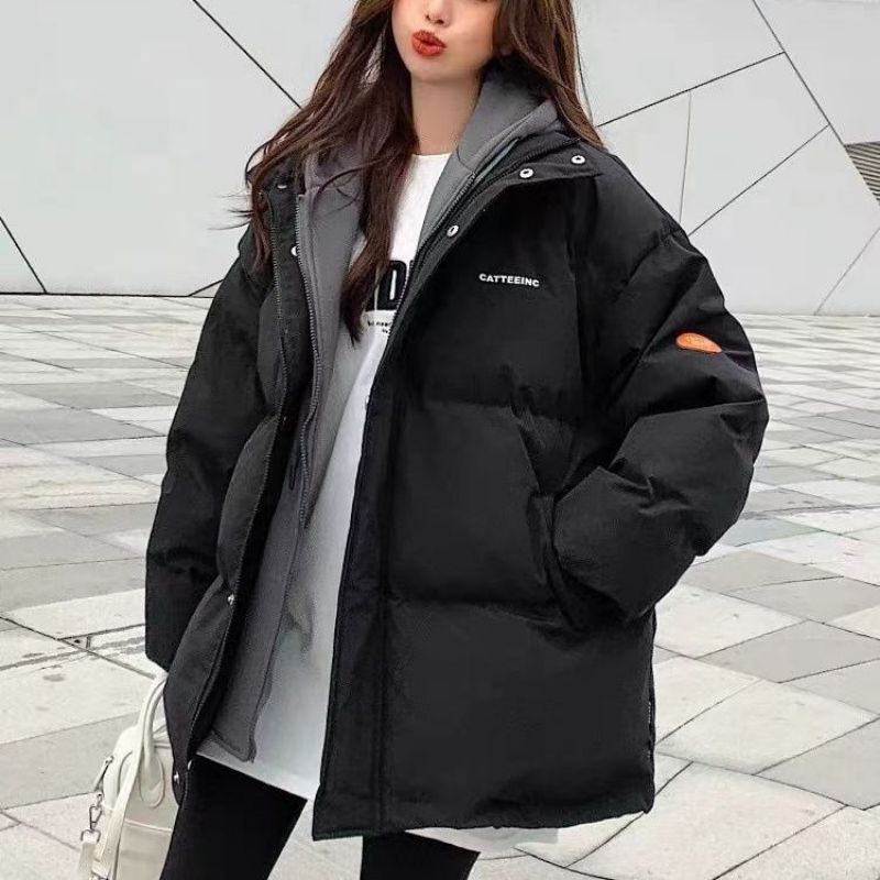 Áo phao nam nữ mũ áo hoodile phong cách hàn quốc trẻ trung cho mua đông AK7