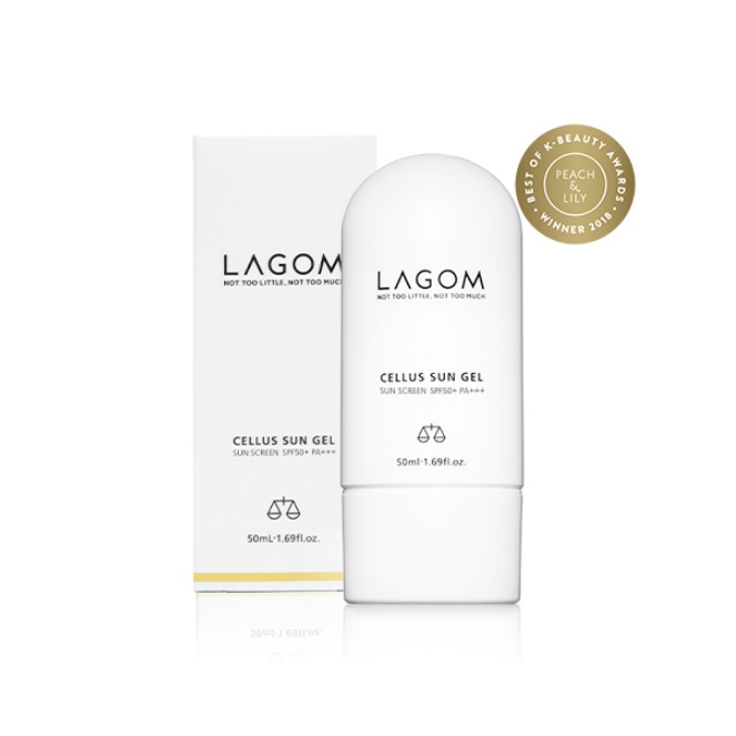 Gel Chống Nắng Dạng Gel LAGOM Cellus Sun Gel SPF50+ PA+++ 50ml GomiMall