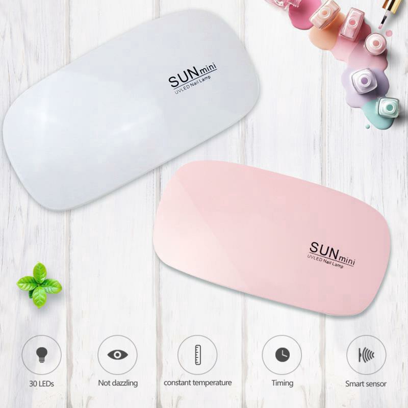 Đèn LED UV USB Mini 3 Bóng Hỗ Trợ Sấy Khô Sơn Móng Tay