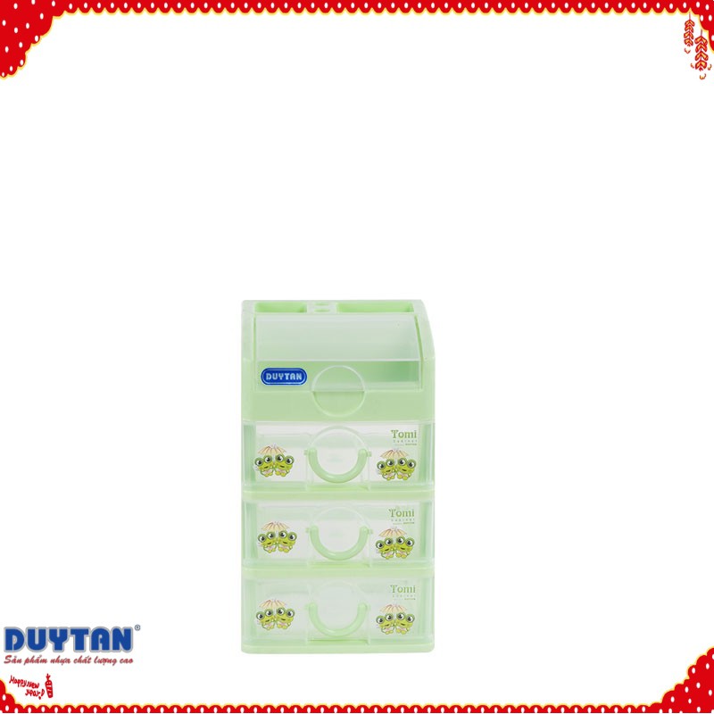 (Hà Nội) Tủ nhựa Duy Tân Tomi nhỏ 4 ngăn-Đủ màu