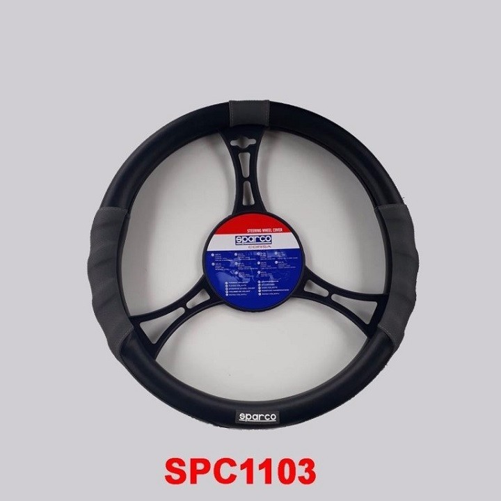 Bọc vô lăng SPARCO F1 cao cấp đường kính 38cm cho mọi dòng xe