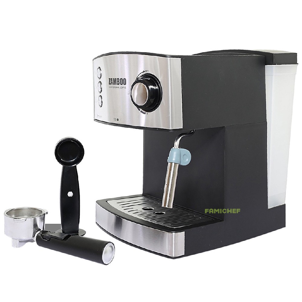 Máy pha cà phê Espresso Zamboo ZB88CF - Tặng kèm 250 gram cà phê