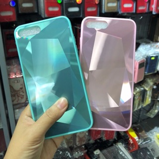 (6 màu) Ốp 3D kim cương đồng màu Iphone