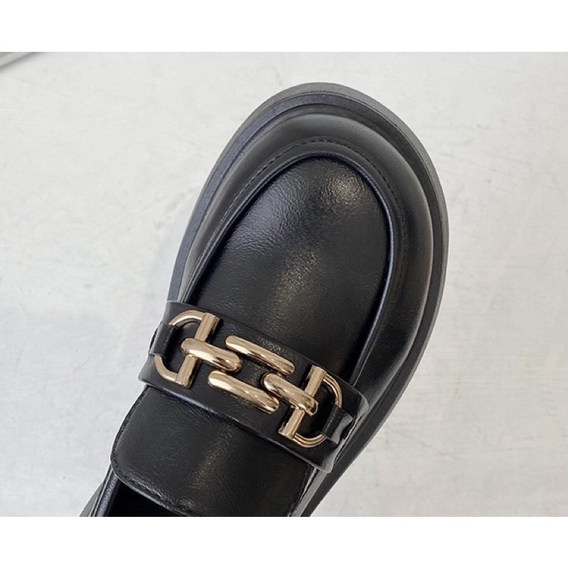 Giày oxford nữ sinh nhật bản đế cao, giày lười bản giới hạn 2022, G119