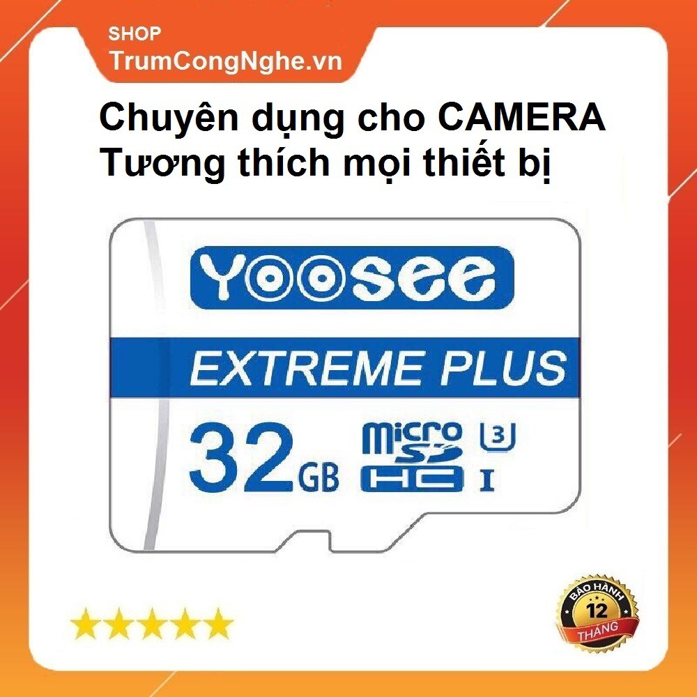 Thẻ nhớ YOOSEE PLUS 64GB 32GB U3 class10 - Tốc Độ Cao | BigBuy360 - bigbuy360.vn