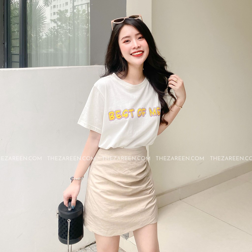 CHÂN VÁY ÔM XẾP LY ZAREEN VAB06 NUDE | BigBuy360 - bigbuy360.vn