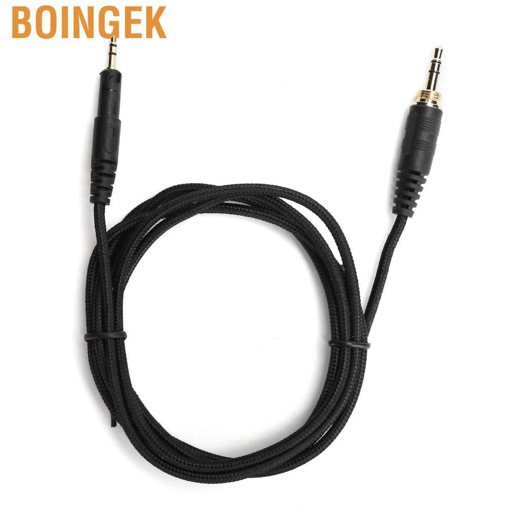 Boingek Headphone Audio Cable Braid AUX Cord Replacement for Audio‑Technica ATH‑M50X/M40X