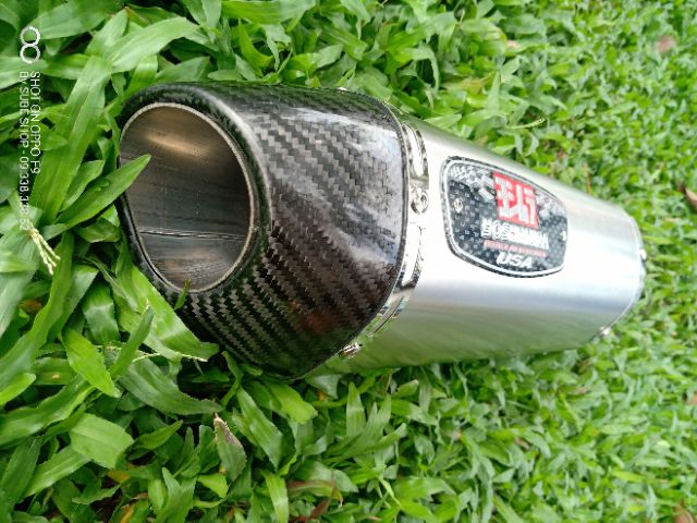 Pô Yoshimura R77 inox  (có clip)