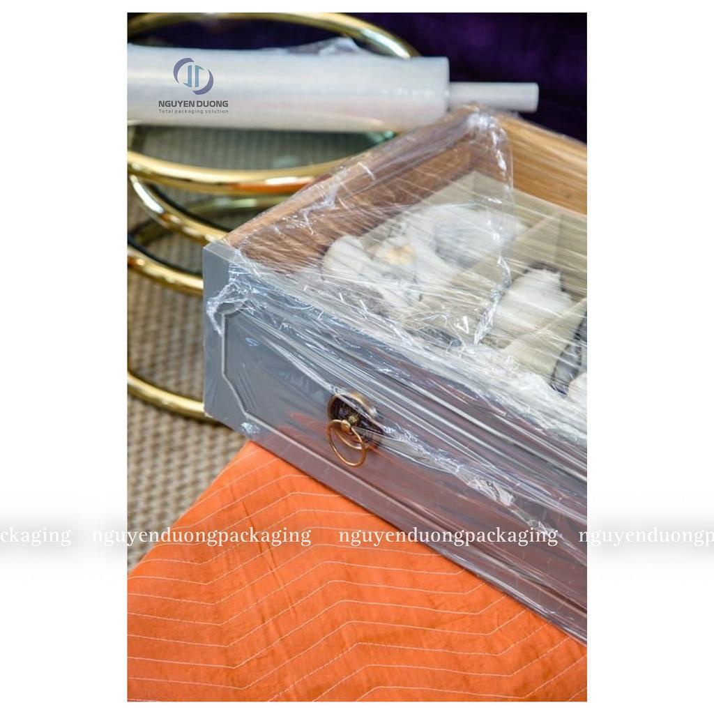 (1 cây) Màng Co Màng Chít PE Bọc Hàng Quấn Hàng Siêu Dính