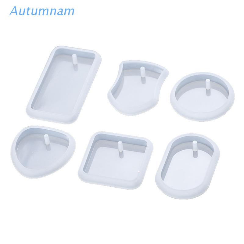 Set 6 Khuôn Silicone Tạo Hình Mặt Dây Chuyền/Mặt Dây Chuyền DIY