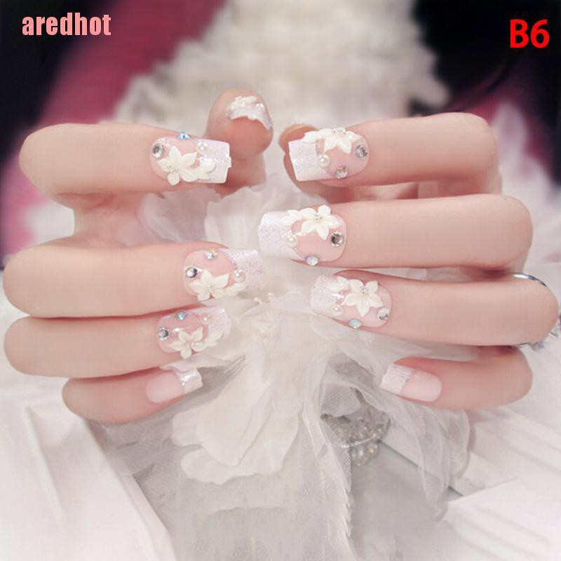 Bộ Móng Tay Giả Trang Trí Nghệ Thuật Đặc Biệt