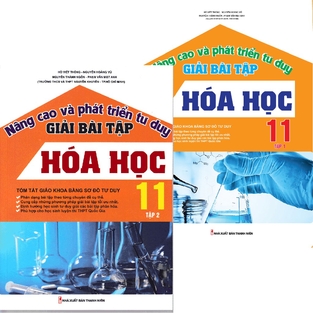 Sách - Combo Nâng Cao Và Phát Triển Tư Duy Giải Bài Tập Hóa Học 11 (tập 1 + tập 2)