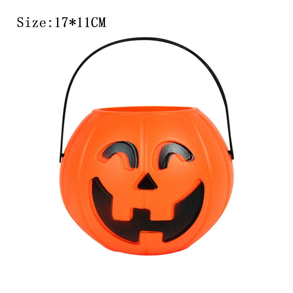 Xô Đựng Bí Ngô Phong Cách Halloween Giá Đỡ