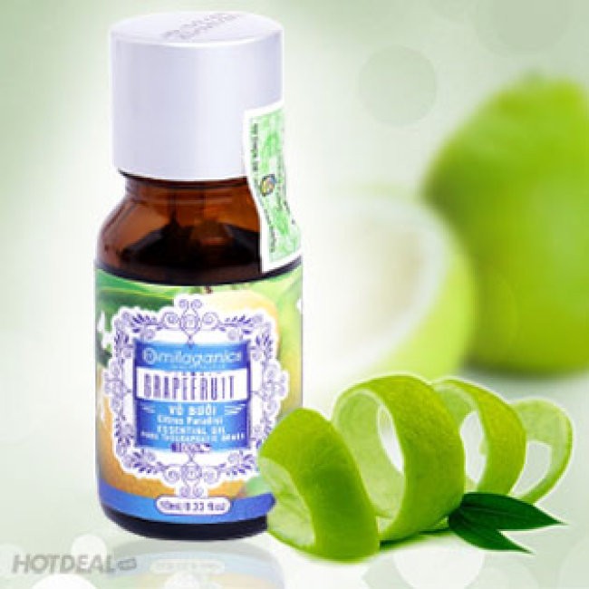 Tinh Dầu Bưởi Grapefruit Ấn Độ Milaganics 10ML