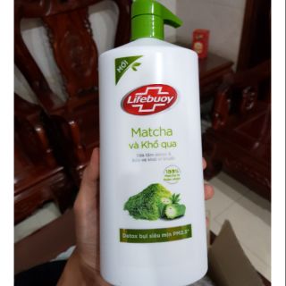 Sữa tắm Detox Lifebuoy - Matcha & Khổ Qua (850g)