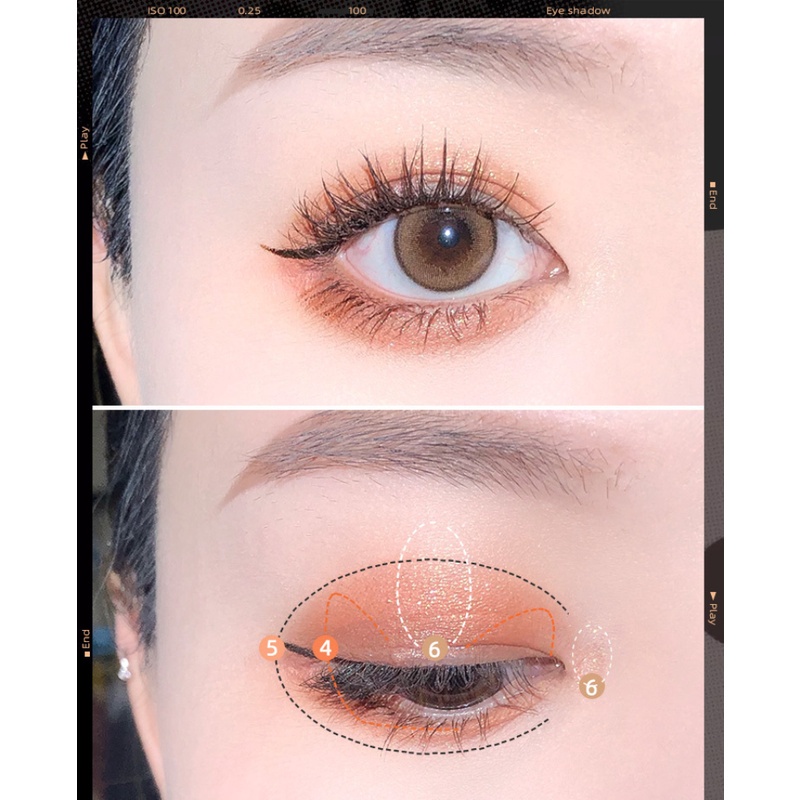 (Hàng Mới Về) Bảng Phấn Mắt Màu Sắc Ngọc Trai Chống Thấm Nước Và Mồ Hôi | BigBuy360 - bigbuy360.vn