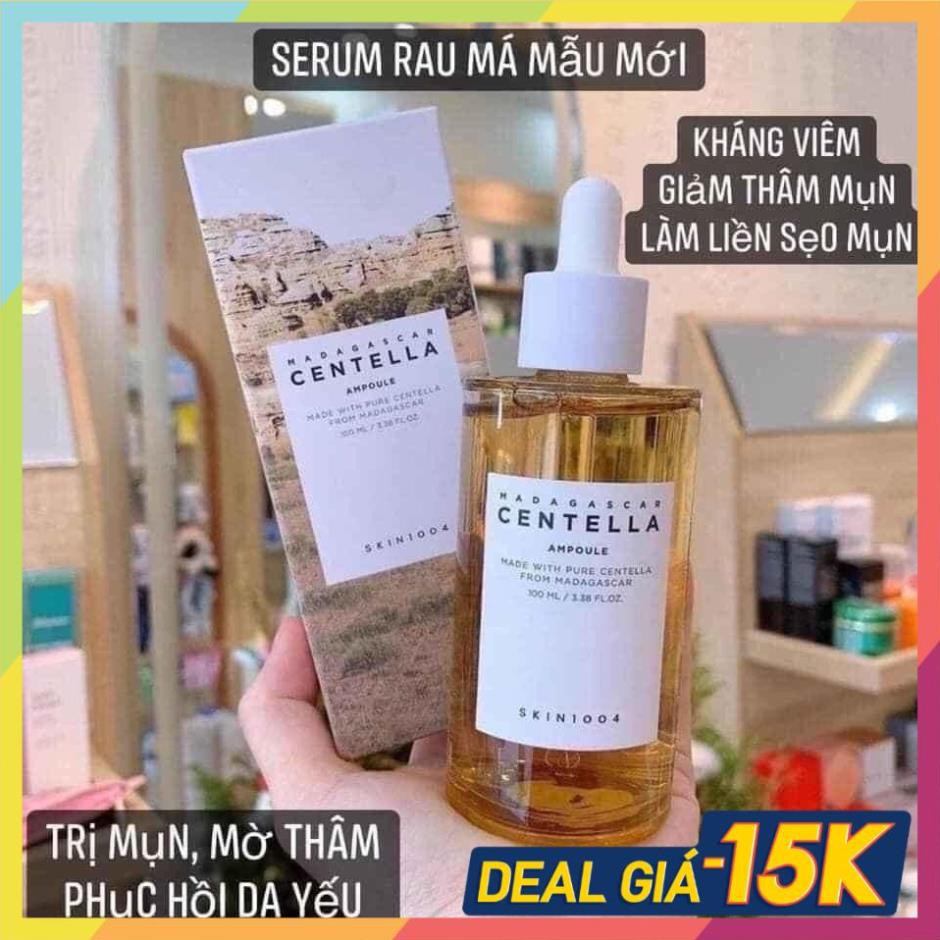 Tinh Chất Serum rau má Skin1004 - Phục hồi Da Se khít lỗ chân lông hiệu quả Madagascar Centella Asiatica Ampoule 100ml | BigBuy360 - bigbuy360.vn