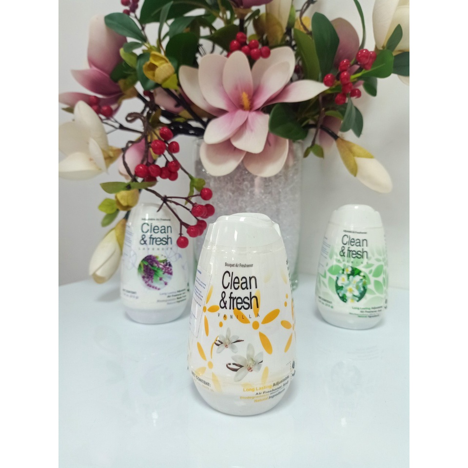Sáp thơm lớn Clean&Fresh đủ mùi 212g - Hàn Quốc