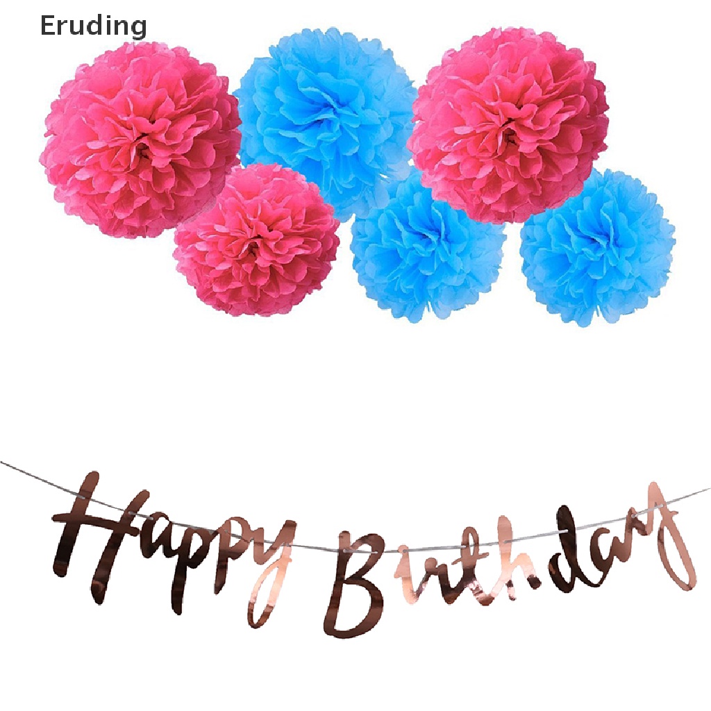 Cuộn Băng Dính Chữ Happy Birthday Trang Trí Tiệc Sinh Nhật