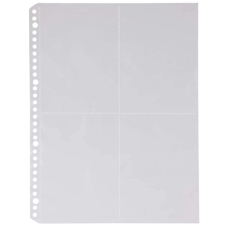 Muji Bìa Lỗ A4 Dạng Bưu Thiếp - 10 tờ