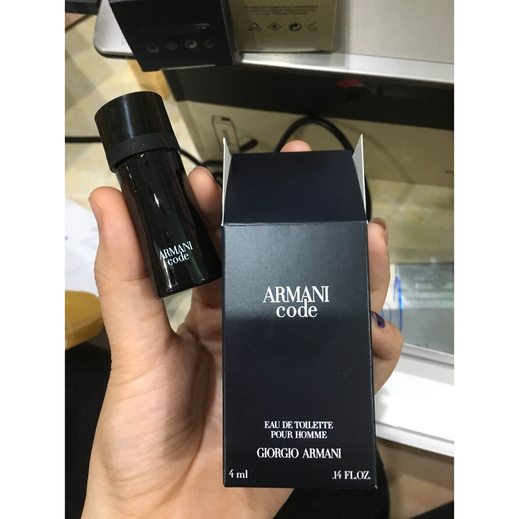armani code 4ml