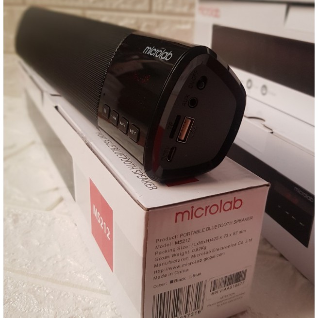 Loa thanh Bluetooth Soundbar Microlab MS212 - Hàng chính hãng