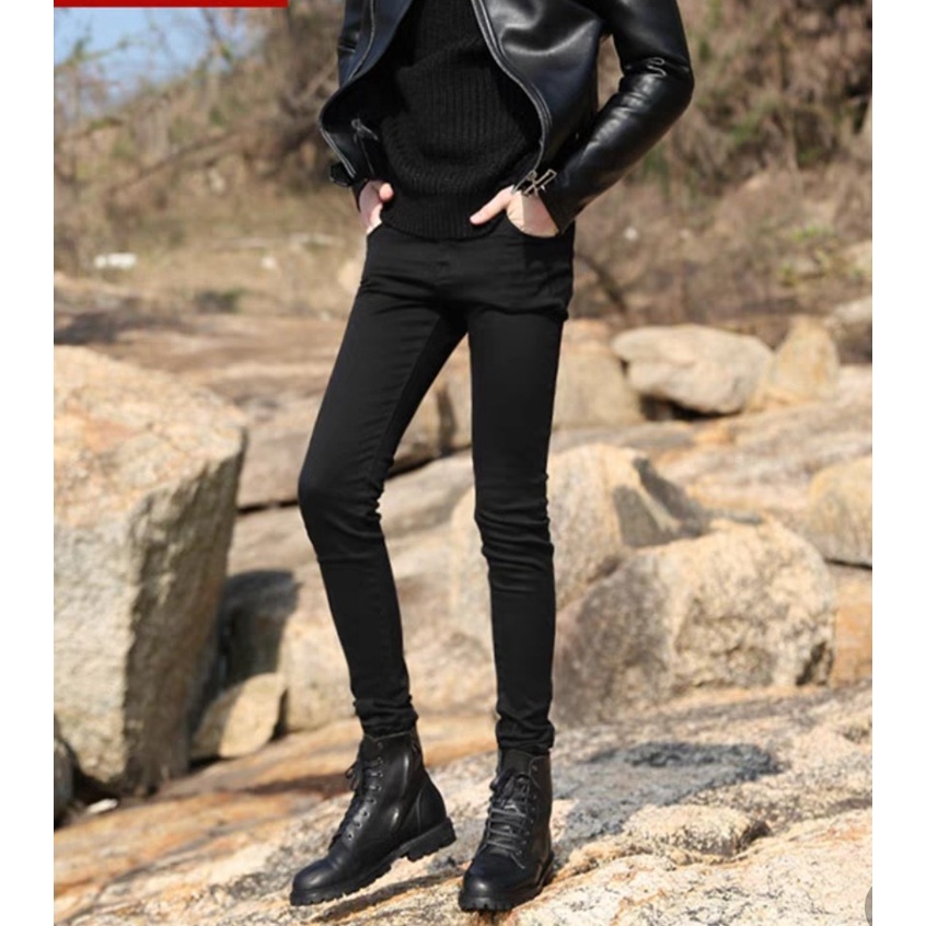 Quần vải jean bò baggy nam nữ co giãn hàng Quảng Châu phong cách Hàn Quốc sành điệu style năm 2022 SKShop22 | BigBuy360 - bigbuy360.vn