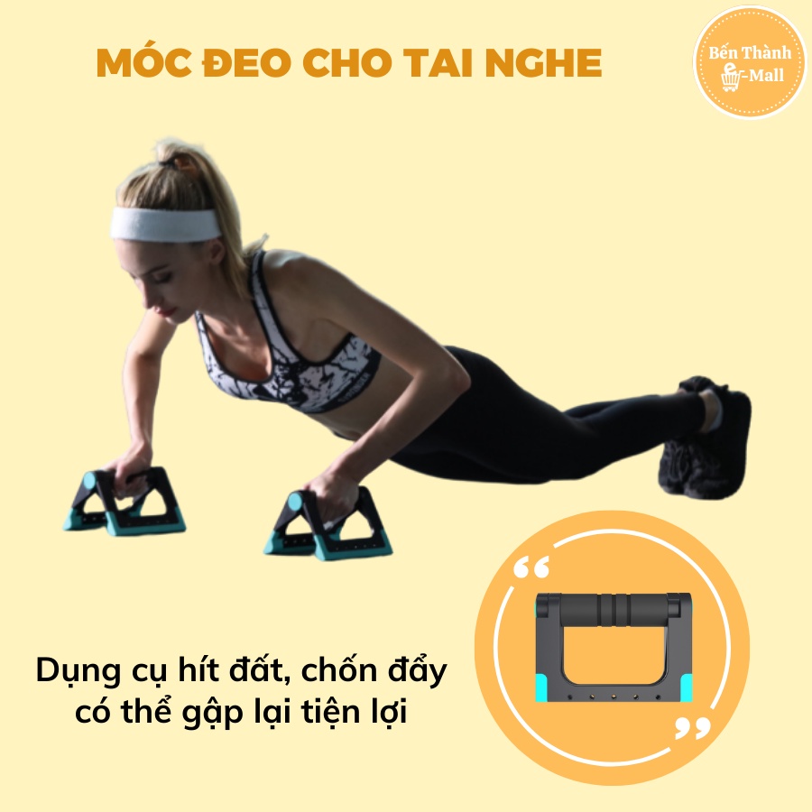 DỤNG CỤ HÍT ĐẤT CHỐNG ĐẨY, TẬP NGỰC VAI BỤNG, DỤNG CỤ TẬP THỂ DỤNG NAM NỮ TẠI NHÀ