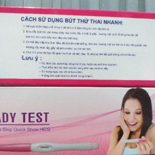 Bút thử thai Lady test