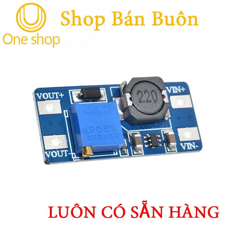 Module Tăng Áp BOOST DC-DC 2-24VDC 2A MT3608 Chất Lượng