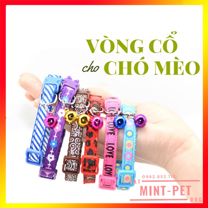 Vòng Đeo Cổ Cho Mèo và Chó Cún Nhỏ #Mintpet