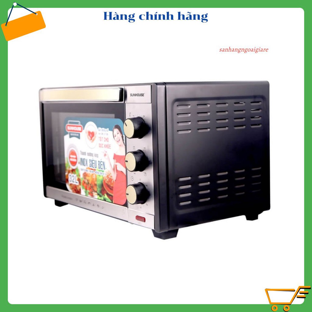 Lò nướng điện 32L SUNHOUSE SHD4232 - hàng chính hãng