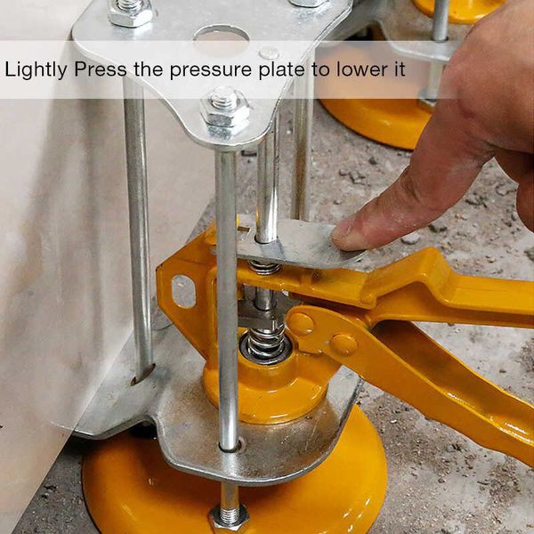 [có video ] Kích đội gạch - Kích kê nâng gạch 03 trụ ốp lát