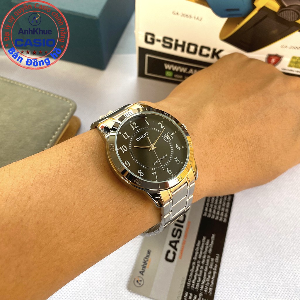 Đồng hồ nam Casio MTP-V004 MTP-V004D MTP-V004G MTP-V004SG dây thép bảo hành 1 năm ch | BigBuy360 - bigbuy360.vn