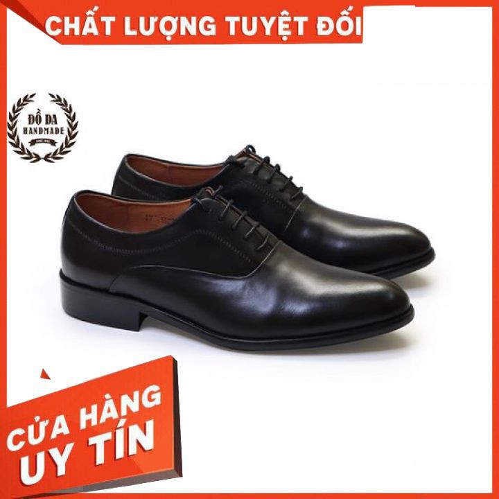 (Hàng Cao Cấp)Giày Oxford Captoe Da Bò Siêu Đẹp