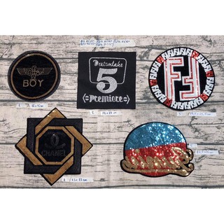 Sticker hình thêu kimsa logo (ko keo) phụ kiện may mặc trang trí quần áo, handmade,DIY