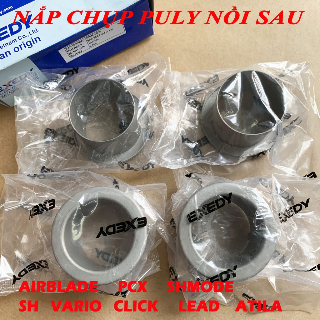 Chụp puly nồi sau cho Airblade SH Vario PCX SHMode Click Lead SCR Attila - Nắp chụp puly