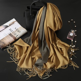 Combo 10 khăn choàng cổ 2 mặt cashmere