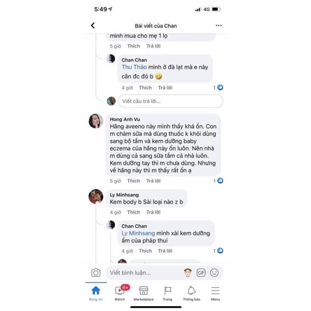 Kem Aveeno Dưỡng Ẩm Da Tay Tuýp 100gr