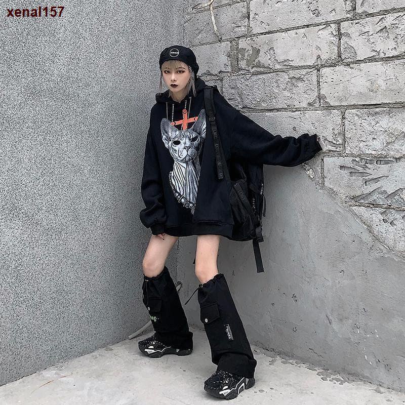 miu-miu▨✹✆(Sẵn) ÁO NỈ LÓT BÔNG SWAG CAT ULZZANG UNISEX ❤ FREESHIP 💚 ÁO HOODIE ULZZANG ❤ | BigBuy360 - bigbuy360.vn