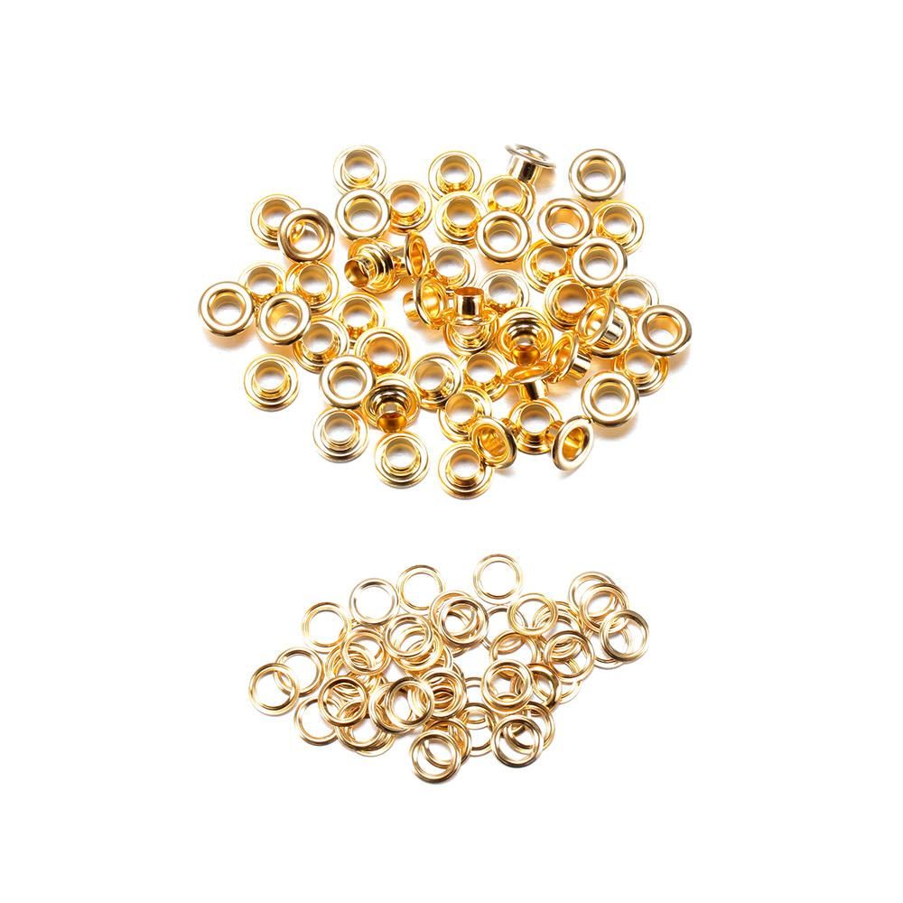 Set 50 Nút Bấm Kim Loại Nhiều Màu Sắc Chuyên Dụng Cho May Quần Áo/Giày Da