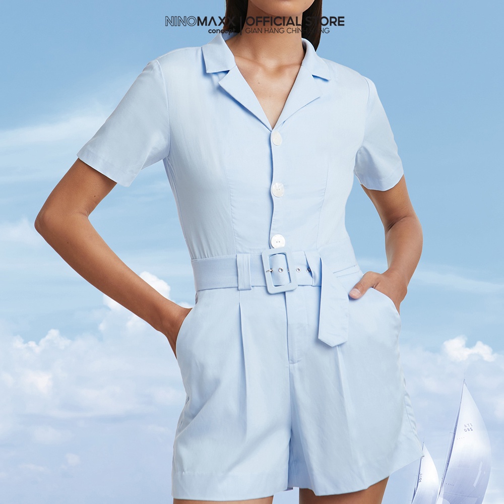N&amp;M Set jumpsuit linen Nữ 2104071