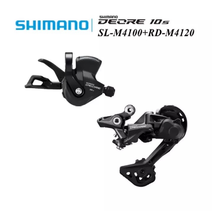 69bikeshop_COMBO SHIMANO DEORE 1x10S TAY BẤM XẢ M4100 &amp; CÙI ĐỀ M4210 CHÍNH HÃNG [ảnh thật]